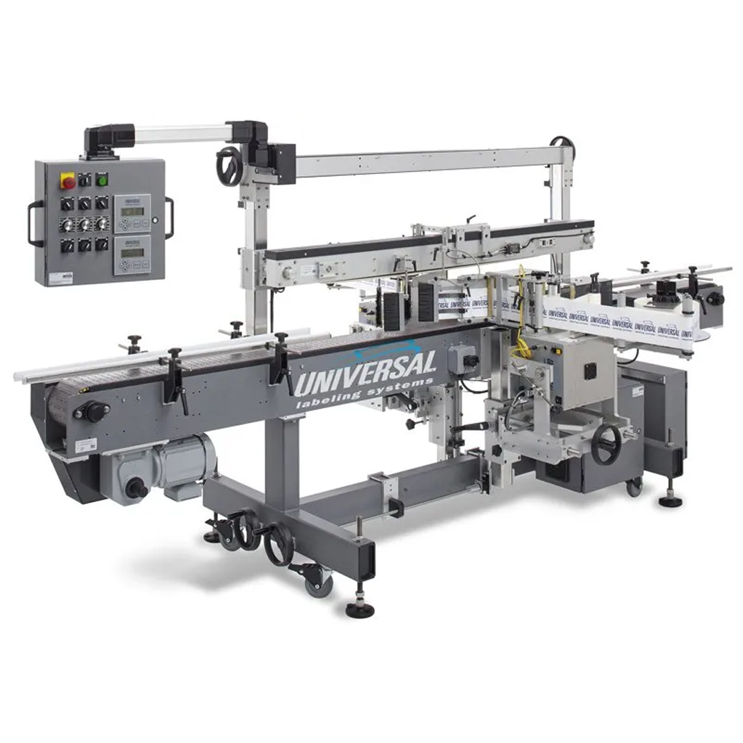 Universal CP1000 Front & Back Packager Labeling System -High-Performance Industrial Labeling for Multi-Purpose Packaging Applications