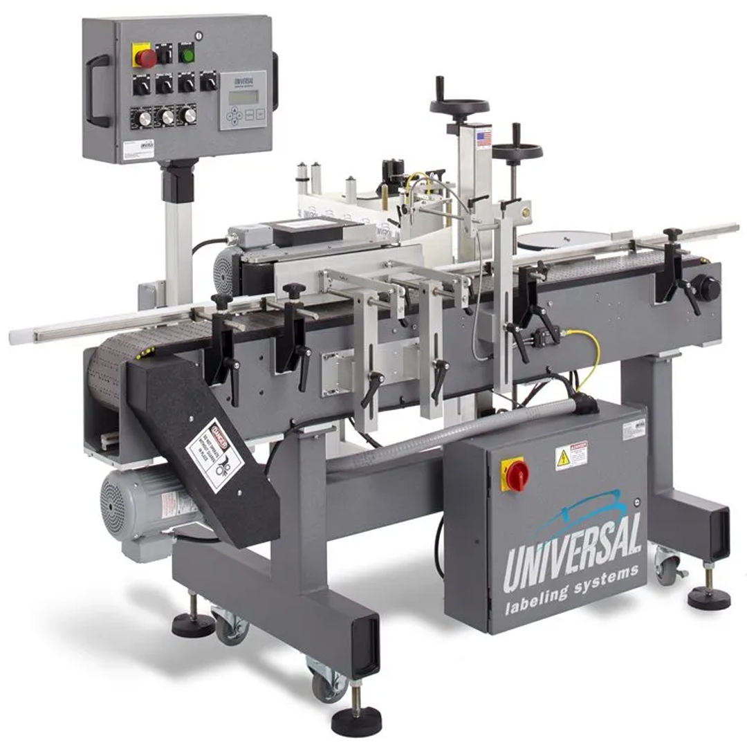 Universal R321 Round Product High-Speed Bottle Labeling System – Dispense Labels at speeds up to 1,500ipm