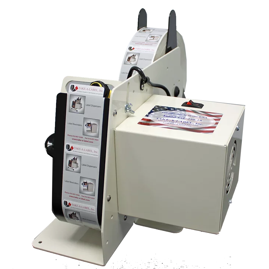 TAL-250 Electric Label Dispenser with Photo Eye Sensor – Heavy-Duty Industrial Performance